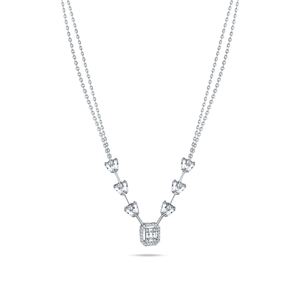 18K White gold Diamond Collier - E-N110S